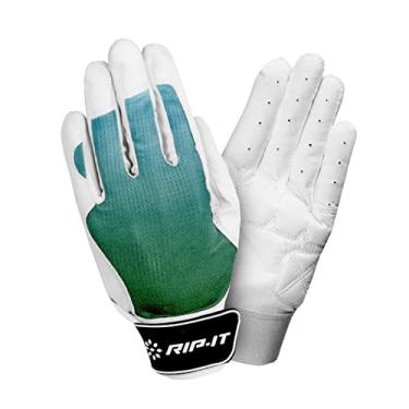 Imagem de RIP-IT luva feminina de softbol com controle de bolhas, Aqua Lime Ombre, X-Large