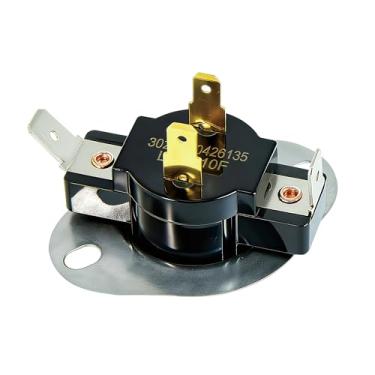 Imagem de WE4M216 secador termostato de ciclismo compatível com GE RCA Hotpoint Sears Kenmore secadores BWXR473EV0AA BWXR473EV0W BWXR473GT5AA BWXR473GT5WW, substitui 276485 AH267949 EA267949 WE4M317 WE4485