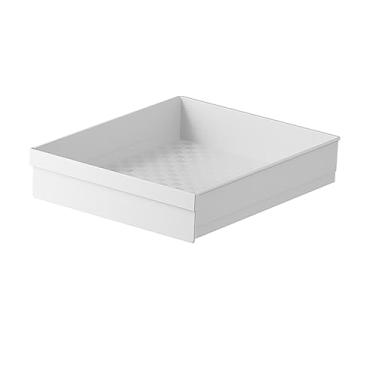 Imagem de Fenteer Organizador de armário retrátil, caixa de armazenamento, organização multifuncional, prateleira de despensa, porta-tempero deslizante para despensa, 25cm