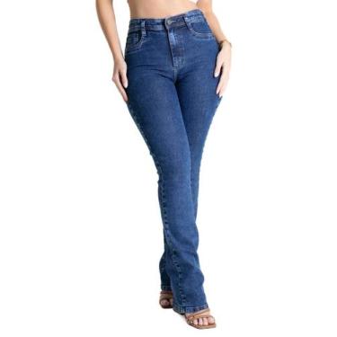 Imagem de Calça Jeans Sawary Boot Cut - 280086 - Azul médio 42, Azul, 42