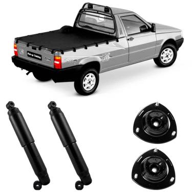 Imagem de 2 Amortecedor Fiat Fiorino Pick Up 93 A 2006 Traseiro Cofap