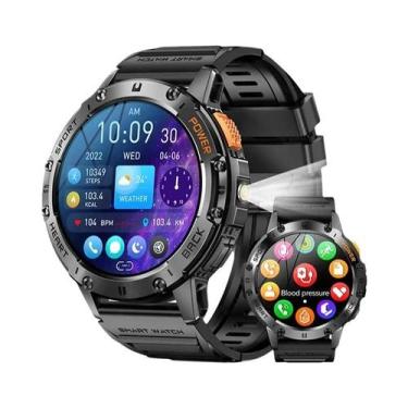 Imagem de Relógio Inteligente Masculino Com Grande Bateria, Chamadas Bluetooth, 