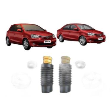 Imagem de Kit Batente Suspensão Dianteira Etios 2016 2017 2018 2019