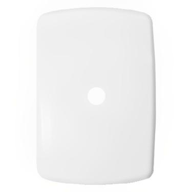 Imagem de Placa 4x2 Com Furo Com Suporte Branco - Dc-8100-36 - Dicompel