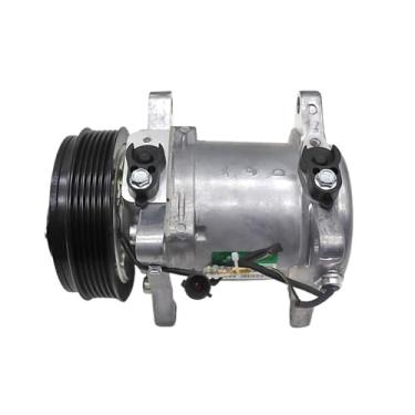 Imagem de 8103100XP00XB Compressor de ar condicionado automotivo com 6 slots, dispositivo de qualidade compatível com Great Wall Wind Jun 3 Wind Jun 5 Deere 2.8