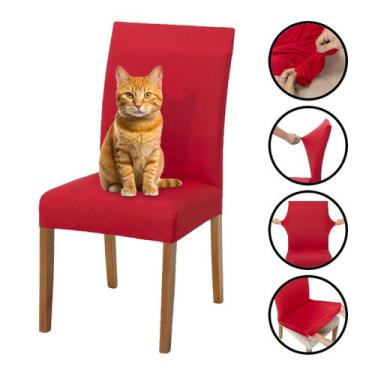 Imagem de Jogo de Capa de Cadeira Várias Cores e Peças - Lenharo Enxovais, Verme