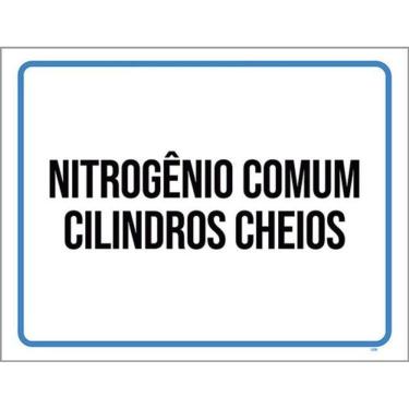 Imagem de Kit 3 Placas Nitrogênio Comum Cilindros Cheios 36X46