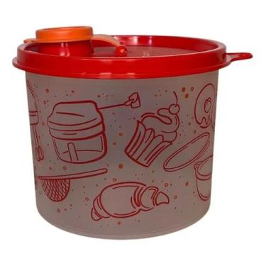Imagem de Tupperware Redondinha 500ml Bico Dosador, Receita