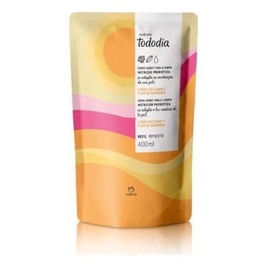 Imagem de Creme Corporal Limão Siciliano Flor De Gardênia Natura Refil