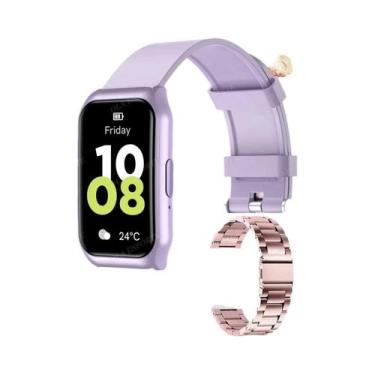 Imagem de Pulseira Inteligente HD AMOLED De 1,45'' Com Monitoramento De Oxigênio