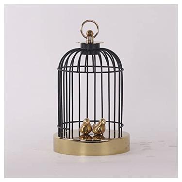 Imagem de Gaiola de pássaro moderna nova gaiola de metal chinês para casa sala de estar decoração de corredor decoração hotel café decoração adequada para enviar chefes colegas e amigos ninho de pássaro