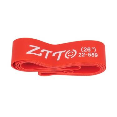 Imagem de oshhni 2x Fita de Nylon para Pneu de Bicicleta 26 polegadas Fita para Aro de Bicicleta Prevenção de Furos Leve para Aro de Mountain Bikes, Largura 2.2 Cm