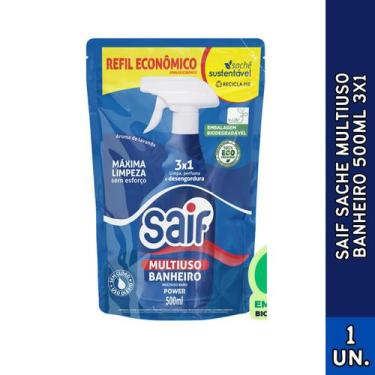 Imagem de Saif Refil Sachê Multiuso Banheiro 3 em 1 500ml