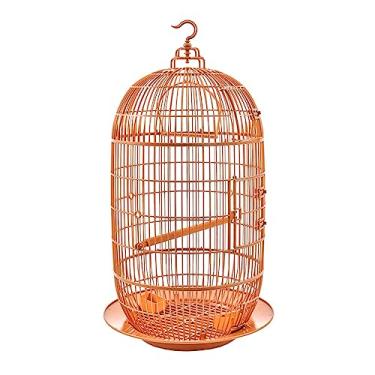 Imagem de Gaiola de pássaro gaiola redonda gaiola grande exibição estorninho especial gaiola papagaio pássaro gaiola papagaio pássaro gaiola