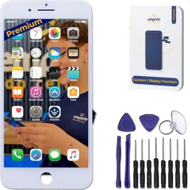Imagem de Tela Touch Display Lcd Apple iPhone 8 Plus 5.5 Premium Branco
