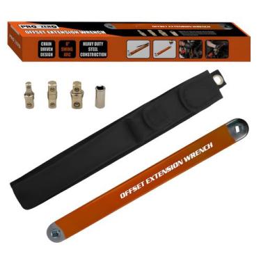 Imagem de Chave de extensão offset RZKNIP Zero Degree Ratchet Orange