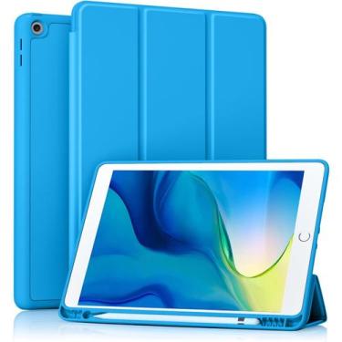 Imagem de Capa Akkerds compatível com iPad 10.2 2021/2020/2019 LightBlue