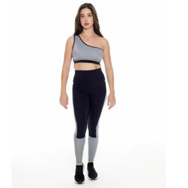 Imagem de Calça Empina Bumbum Glow - United, Cinza claro, P