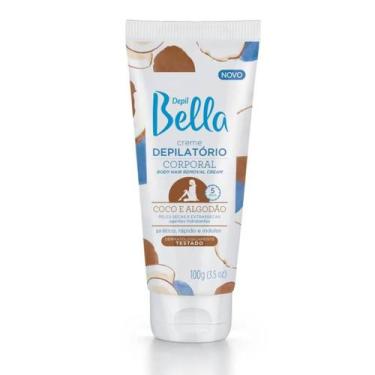 Imagem de Depil bella creme depilatorio corporal coco e algodão 100 gr