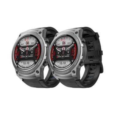 Imagem de Relógio Inteligente Masculino À Prova d'Água 5ATM Com Tela AMOLED Bate