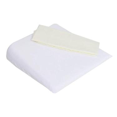 Imagem de Travesseiro Bebê Para Carrinho Com Fronha Amarelo Papi