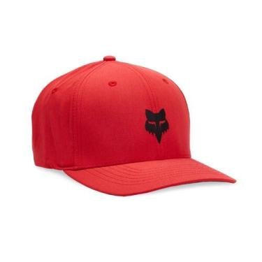 Imagem de Boné Fox Head Select Flexfit Hat Cinza, 3, Vermelho, P/M