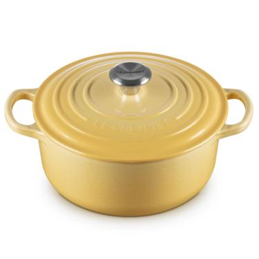 Imagem de Panela Redonda Signature 24 cm Amarelo Camomille Le Creuset