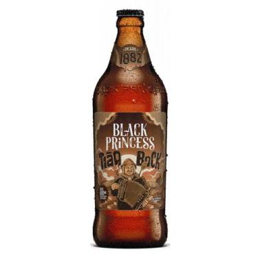 Imagem de Cerveja Black Princess Tião Bock 600ml com Rapadura