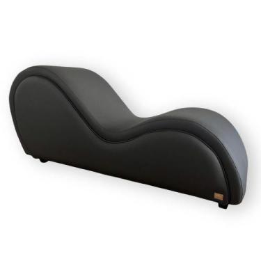 Imagem de Poltrona Divã Tântrica Massagem Recamier Long Chaise Cinza - Desire Mó