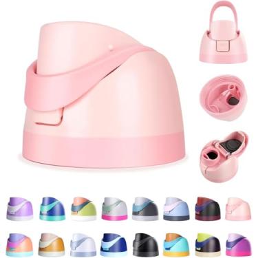 Imagem de Branbox Tampa de substituição para Owala Freesip, compatível com Owala Cup 473 ml, 680 g, 947 ml, 1,134 g, tampa superior de garrafa de água de um botão para Owala Freesip, à prova de vazamento, livre