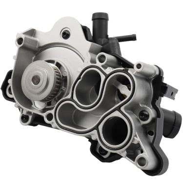 Imagem de Bomba de água do motor com junta compatível com Audi A3 2016-2018, Volkswagen Golf 2019-2021/Golf SportWagen 2019/Jetta 2015-2021, L4 1.4L, substituição # 04E121600AL