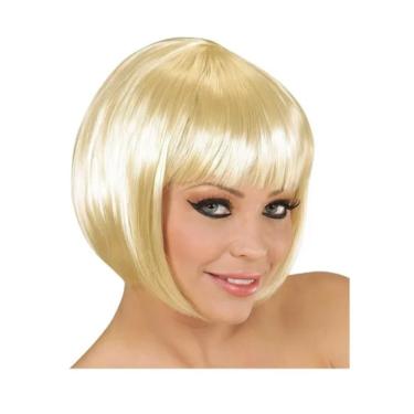 Imagem de Peruca Chanel Loira Cosplay Festas E Eventos