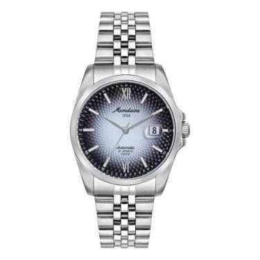 Imagem de Relógio Mondaine Masculino Automático 1954 32993g0mvna6 - Prateado - P