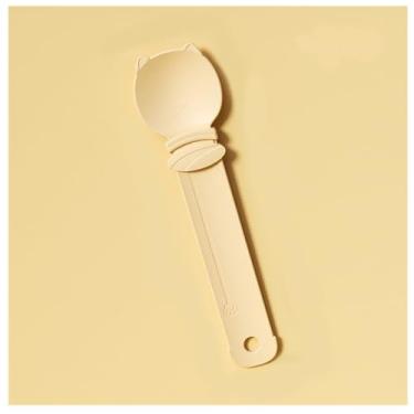 Imagem de Bear Head Alimentador de apertar para gatos portátil para pendurar alimentos para animais de estimação, fácil de usar, limpar, ótimo custo-benefício, pacote com 1