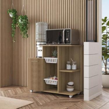 Imagem de Fruteira Clara Multiuso com Espaço para Filtro e Microondas - CIALAR M