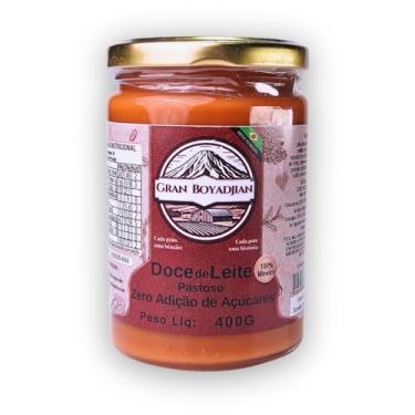 Imagem de Gran Boyadjian Doce de Leite Zero Açúcar, Pastoso, Fórmula Exclusiva com 95% Leite, Sem Glúten, 400g e 600g