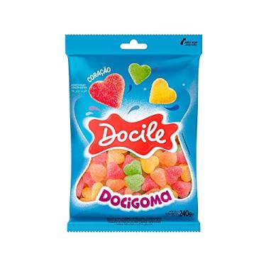 Imagem de BALA DE GOMA DOCIGOMA 240G FRUTAS SORTIDAS CORAÇÃO