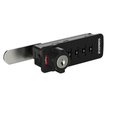 Imagem de Fechadura para Móveis, Gaveta e Armário de Aço com Segredo Numérico Di