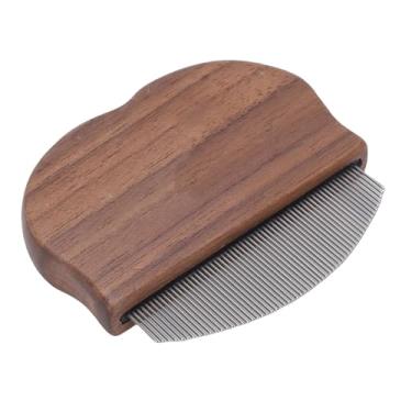 Imagem de ZJchao Pente para Piolhos Pente para Caspa de Metal para Piolhos Pente para Caspa de Dente Fino de Aço Inoxidável Removedor de Caspa de Dente Fino para Crianças Adultos Barba Cuidado