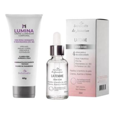Imagem de Clareador De Virilha Axila E Serum Intimo Pelvico Hidratante - Sofisti