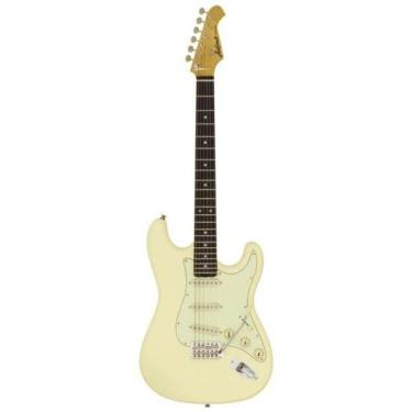 Imagem de Guitarra Aria Stg-62 Vintage White.