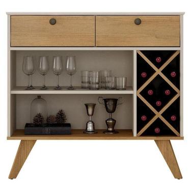 Imagem de Buffet Para Sala De Estar Alice Off White Cinamomo - Valdemóveis