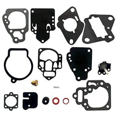 Imagem de Kit de reconstrução de carburador 18-7212 para motores de popa Mercury Mariner 6 8 9,9 10 15 20 25 HP 2 cilindros peças de substituição de motor de barco 1395-97611 1395-9803 1395-9725 1395-9645