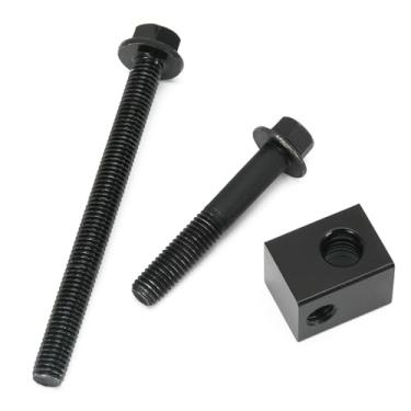 Imagem de ZJTBLL Kit de ajuste de polia da bomba do alternador, porca de parafuso do suporte do gerador compatível com Hyundai Elantra 2001-2006 Accent 2000-2007 Kia Rio 2006-2007 Substitui 37463-33000 37462