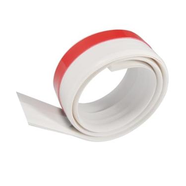 Imagem de aqxreight Faixa de Porta de Borracha de Silicone de 100 Cm - Vedação de Porta Autoadesiva para Redução de Ruído, Prevenção de Insetos e Economia de Energia para Lacunas de até 28 Mm