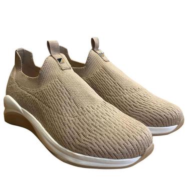 Imagem de Tênis Arezzo Slip On Nude Knit Studs-Feminino