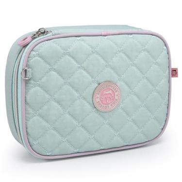 Imagem de Estojo Kika Box Organizador Feminino Divisórias 36 Lápis (Verde)