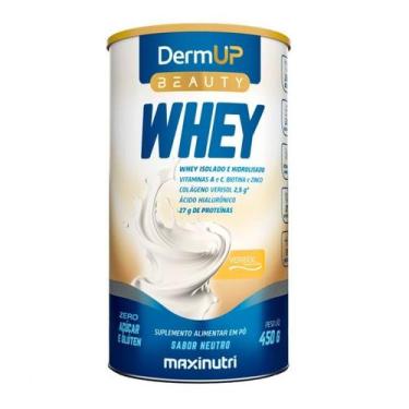 Imagem de DermUP Beauty Whey (450g) - Sabor: Neutro - MaxiNutri