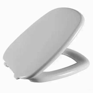 Imagem de Assento Sanitário Avant Cinza Claro Tampa para Vaso Incepa Almofadado 