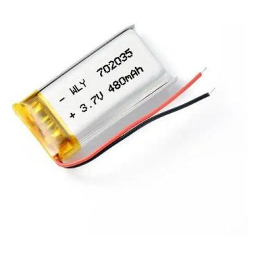 Imagem de Bateria 702035 Com 480mah E 2 Fios 7mmx20mmx35mm 3,7v - BGB ENERGY BAT